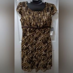 Dorby size 14 brown dress